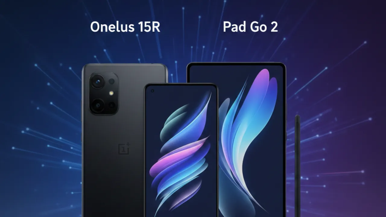 OnePlus 15R and Pad Go 2