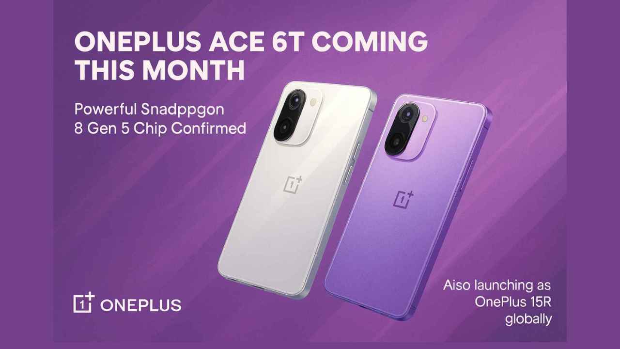 Get Ready! The OnePlus Ace 6T is Launching This Month with the Beastly Snapdragon 8 Gen 5 Chip