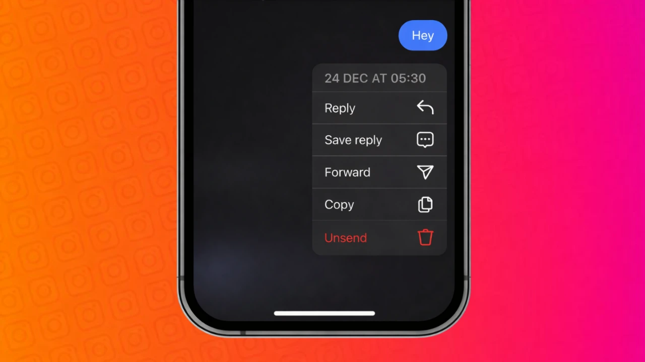 How to Remove Sent Messages on Instagram Chats