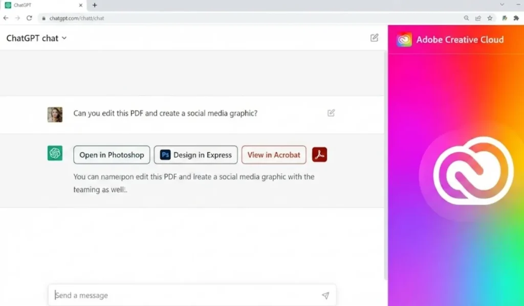 Photoshop, Adobe Express and Acrobat