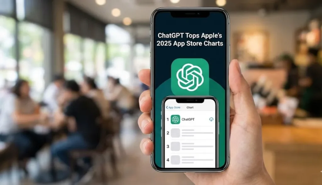 ChatGPT Tops Apple’s 2025 App Store Charts