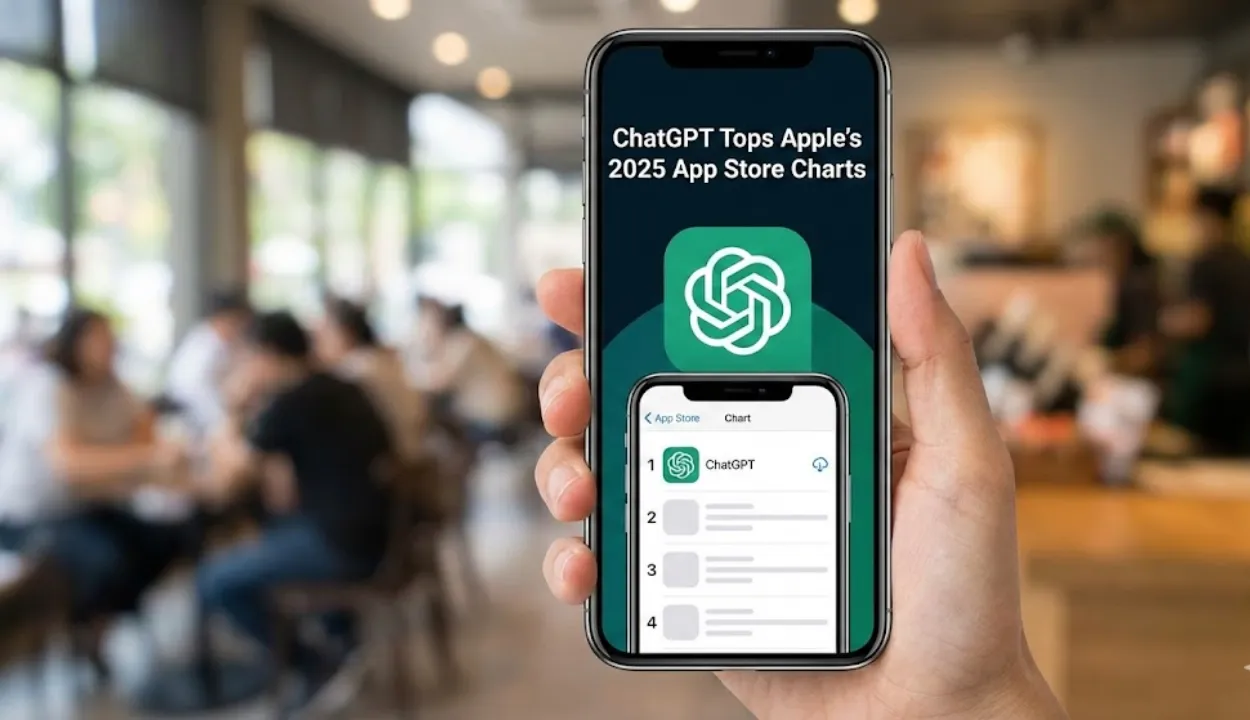 ChatGPT Tops Apple’s 2025 App Store Charts