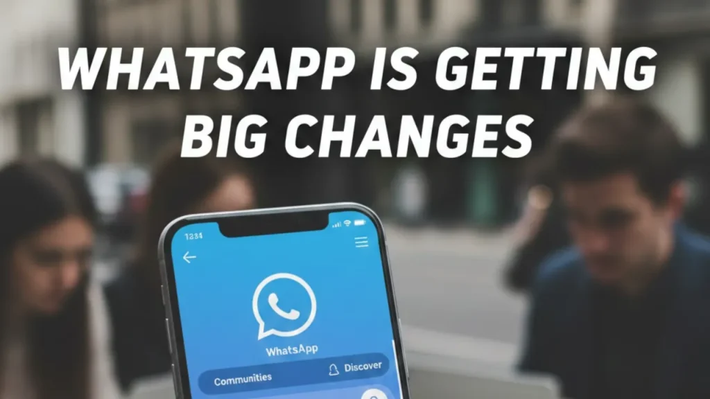 WhatsApp Is Getting Big Changes