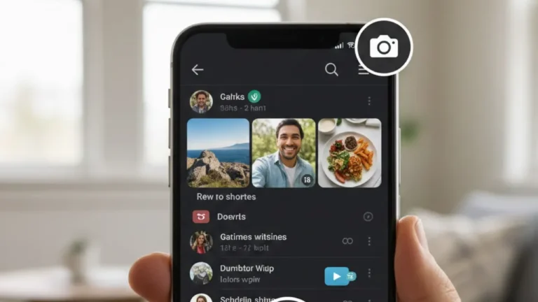 WhatsApp Adds Camera Shortcut and Media Sharing