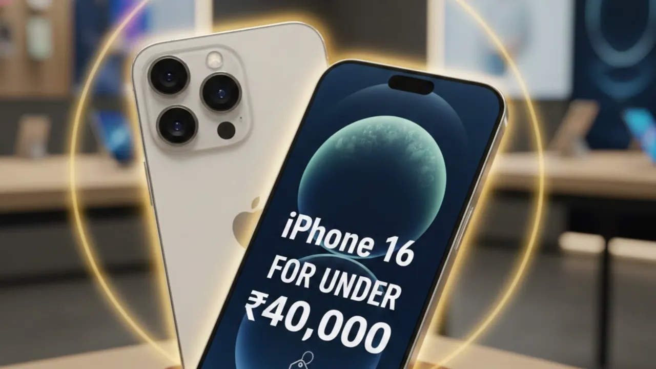 iPhone 16 for Under ₹40,000