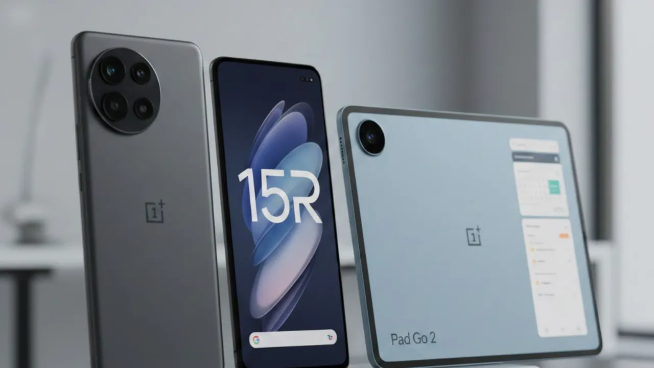 OnePlus 15R and OnePlus Pad Go 2