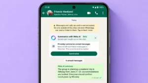 WhatsApp Message Summaries and Meta AI Chat Themes